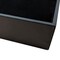Dacasso Classic Black Leather 20" x 16" Conf. Pad Holder without Coaster Holders A1064 - alternate 2